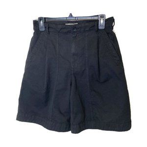 Everlane Black Pleated Shorts Size 6